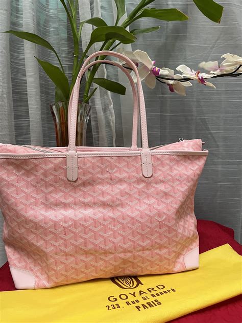 pink goyard bag price|pink mini goyard bag.